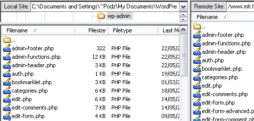 Figure 8 : Files in each folder should be the same