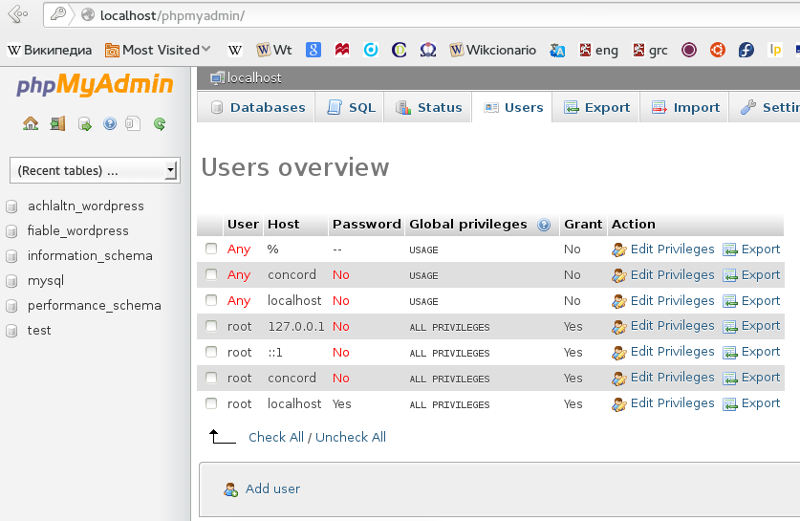 WordPress › Setup Configuration File