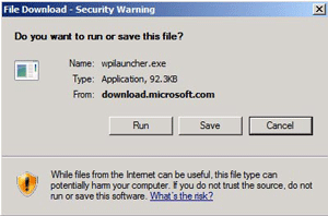 File download security warning