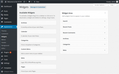 Write a widget wordpress